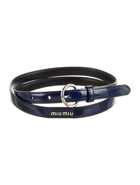 miu miu belt